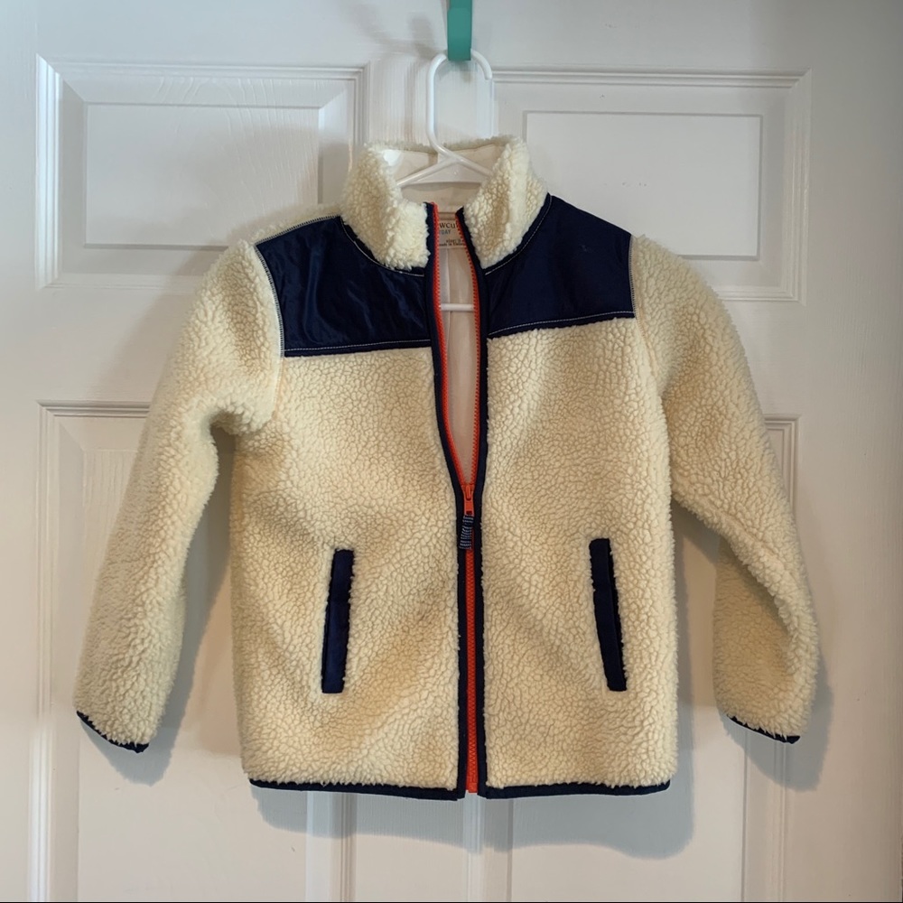 Crewcuts Boys Sherpa fleece jacket